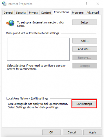 O proxy completo das configurações de lan da remoção de malware do Guia de Remoção de Malware