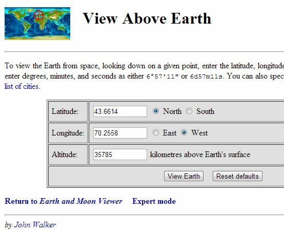 mapa de latitude e longitude