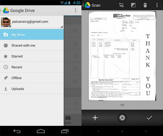 Digitalize e gerencie seus recibos, economize espaço, papel e tempo pesquisando no Google