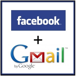 importar contatos do facebook para o gmail