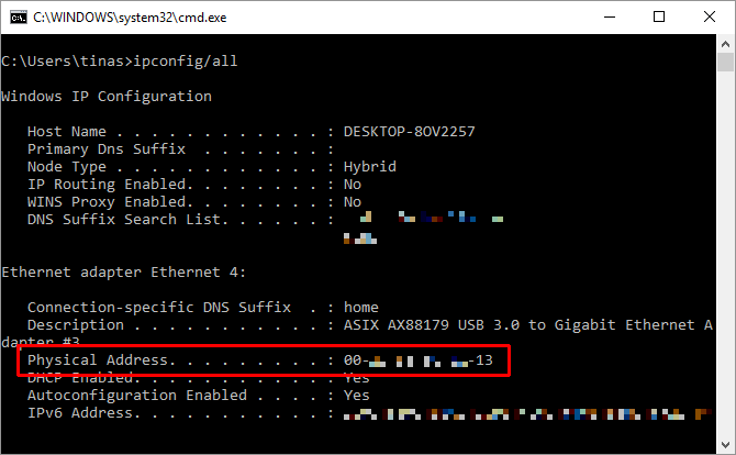 Como ligar o PC com o telefone Android usando o endereço MAC do prompt de comando Wake-On-LAN 670x414