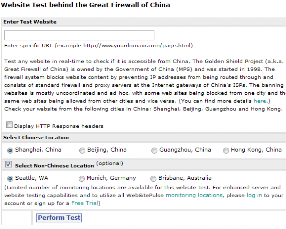 em torno de firewall china