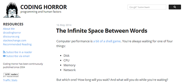 best-programming-blogs-codinghorror