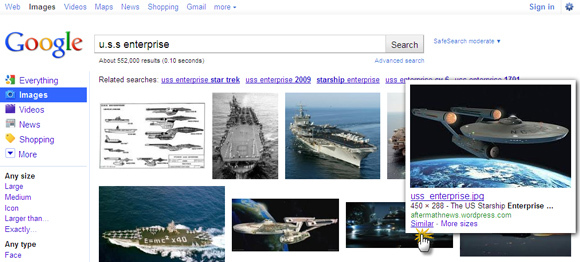 pesquisa de imagens do google