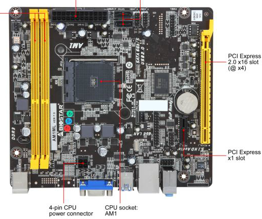 portas matx pcie mostradas newegg