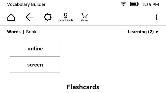 Como configurar e usar o Kindle Paperwhite 16 Paperwhite Vocabulary Builder