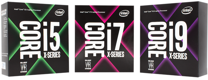 família intel core i9 x series