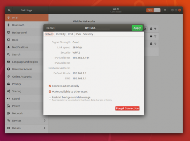 Desativar conexões Wi-Fi automáticas no Ubuntu