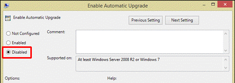 Desativar o Automatic Update Office 2013