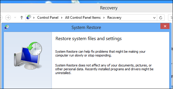 reparar a instalação do windows 8