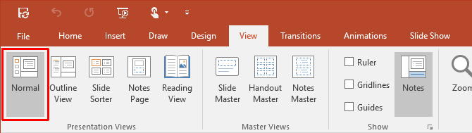 Como exibir a data e hora atuais em uma apresentação do PowerPoint PowerPoint 2016 Visualizar normal 670x189