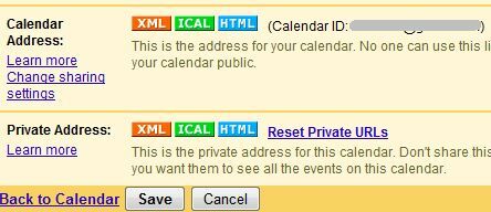 mozilla sunbird google calendar