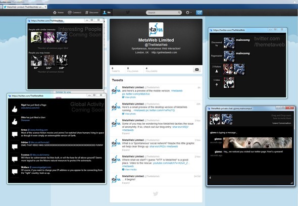 MetaWeb: interaja com outras pessoas enquanto navega em seus sites favoritos metaweb on twitter medium