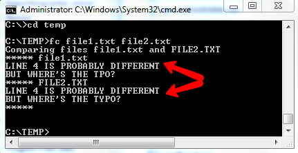 Comandos ms dos
