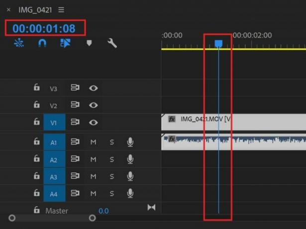 Adobe Premiere Scroll - cortar vídeo Adobe Premiere