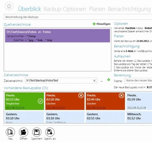 ferramenta de backup incremental