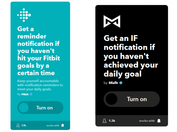 ifttt fit web