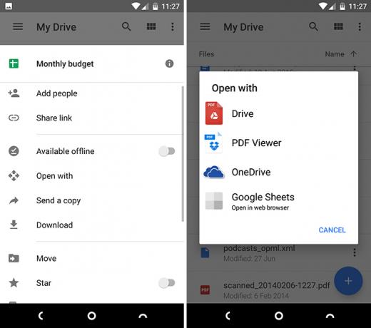 recursos do android google drive