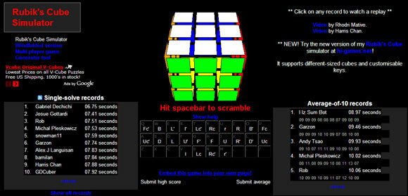 resolvendo cubo de rubiks