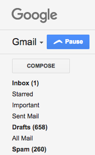Torne o Gmail menos perturbador ao interromper e-mails recebidos por um período de tempo Pausa do Boomerang 1