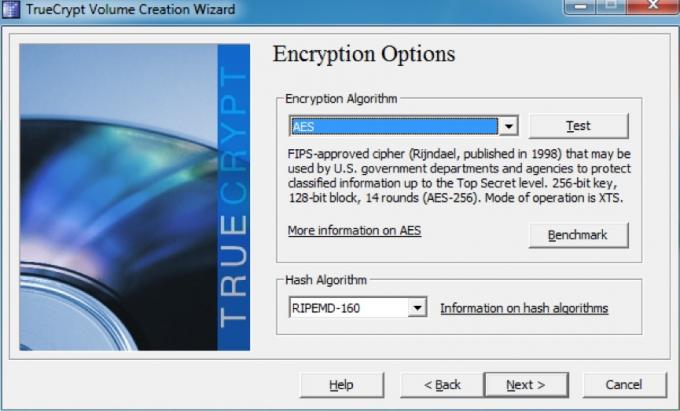 Guia do usuário do TrueCrypt: Bloqueio de arquivos particulares 12