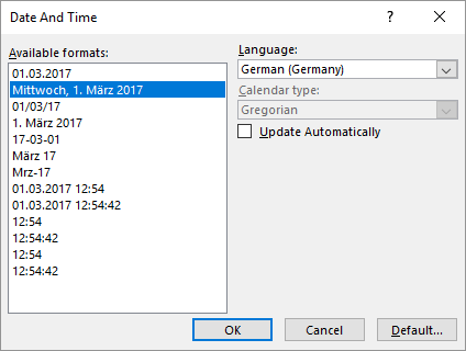 Como exibir a data e hora atuais em uma caixa de data e hora do PowerPoint Presentation PowerPoint