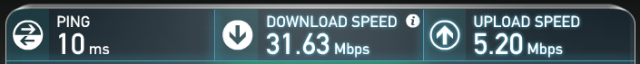 velocidade ethernet