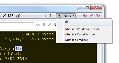 mudar o console do windows