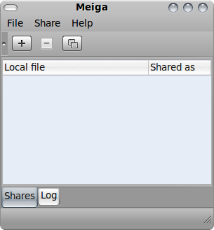 Meiga - um dos melhores programas de compartilhamento de arquivos do Linux