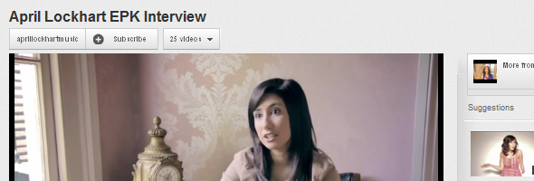 carreira musical youtube