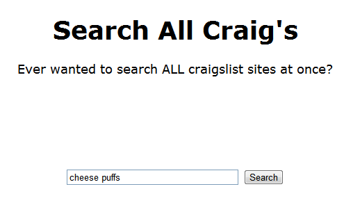 pesquisar todos os craigslist