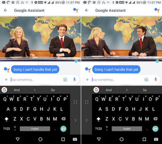 modo de uma mão gboard