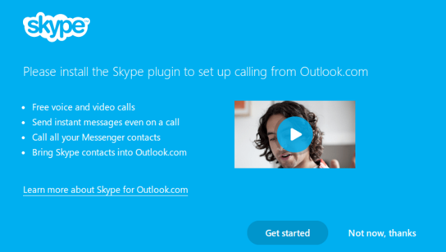 Plug-in do Skype