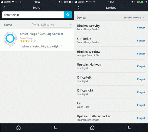 Como configurar e usar o sistema Samsung SmartThings alexa