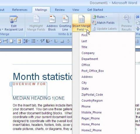 Como usar as correspondências do Microsoft Word para automatizar e-mails word6