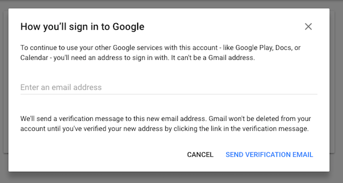 excluir com segurança a conta do Google ou Gmail