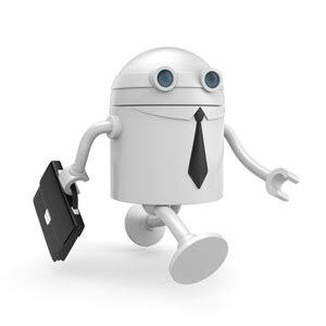 O Andmade Share melhora a maneira como você compartilha e oferece várias opções de compartilhamento [Android 2.1+] Shutterstock Robot Businessman