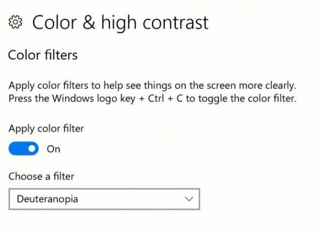 Usuários daltônicos do Windows: tente este truque para distinguir melhor as cores WIndows10 Colorblindness e1510768851988