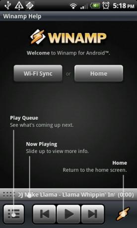Winamp lança o Android Media Player 1.0 [Notícias] Bem-vindo ao Winamp