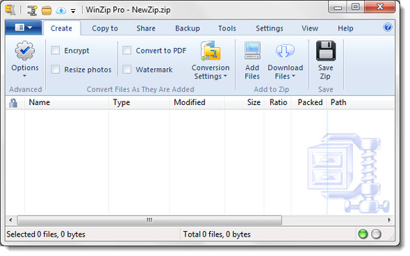 WinZip 17 Pro para Windows: redesenhado para compartilhamento social e a nuvem [Giveaway] winzip01