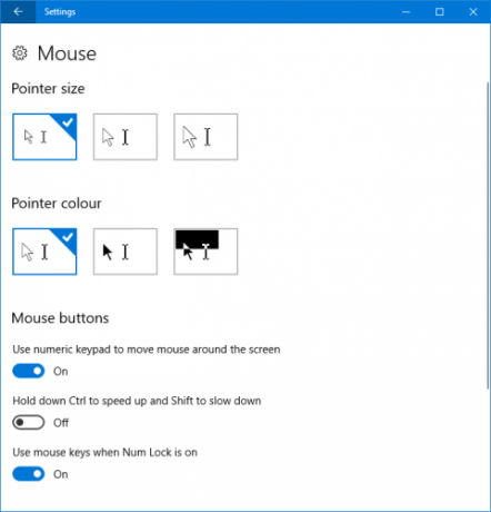 como personalizar o mouse no windows 10